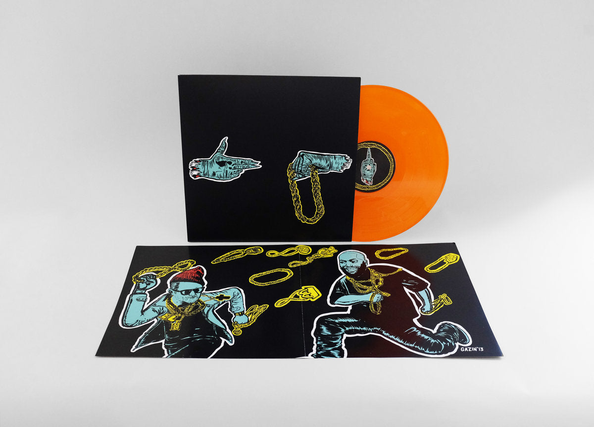 Run The Jewels Vinyl Record Translucent Orange LP