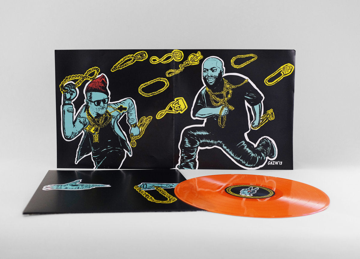 Run The Jewels Vinyl Record Translucent Orange LP