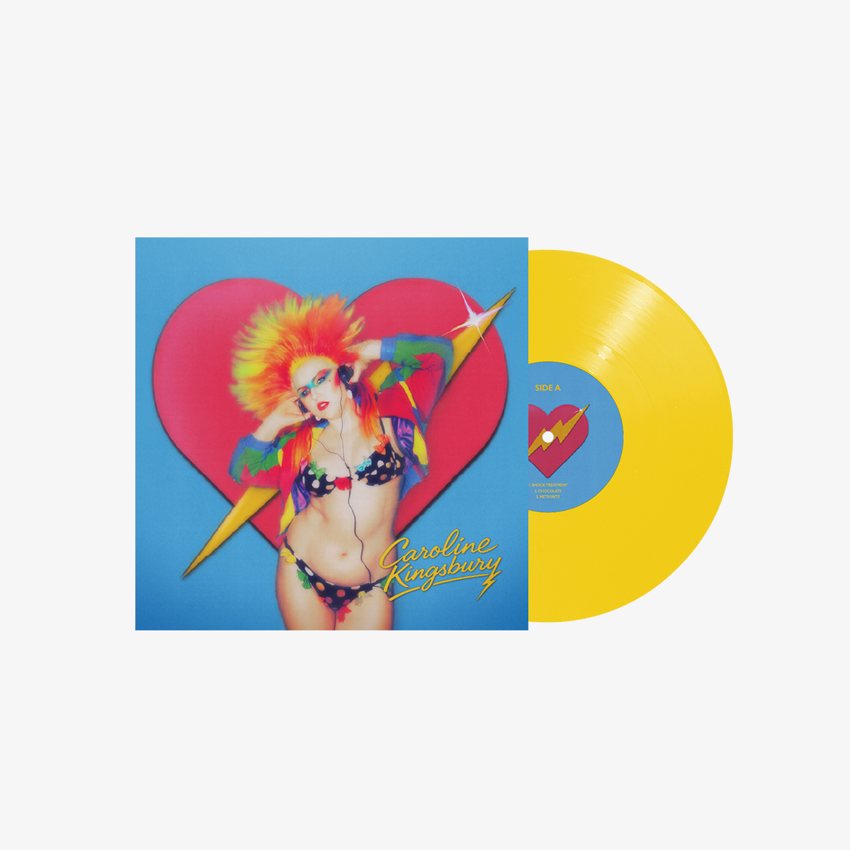 Caroline Kingsbury - Shock Treatment Vinyl Record EP – music is fun