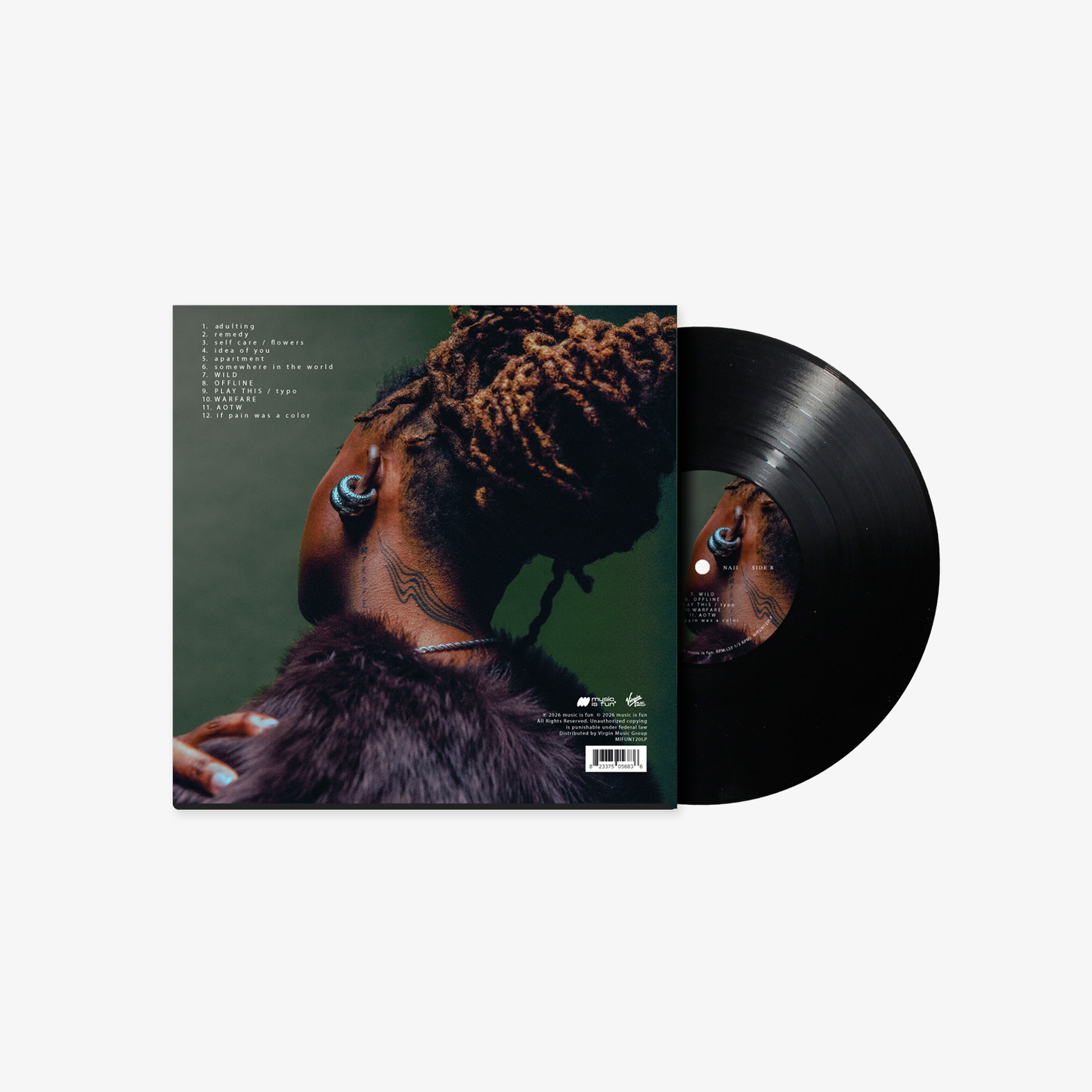 Kareen Lomax - NAJI Vinyl Record LP [PRE-ORDER]