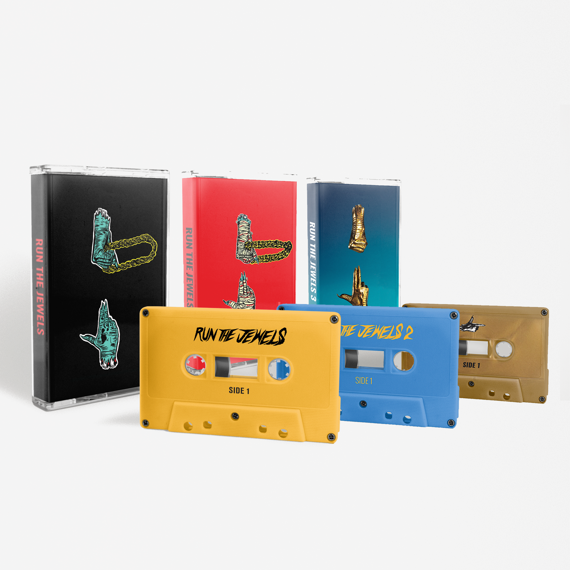 Run The Jewels: Run The Jewels 1-2-3 Cassette Bundle – music is fun Run The Jewels: Run The Jewels 1-2-3 Cassette Bundle – music is fun