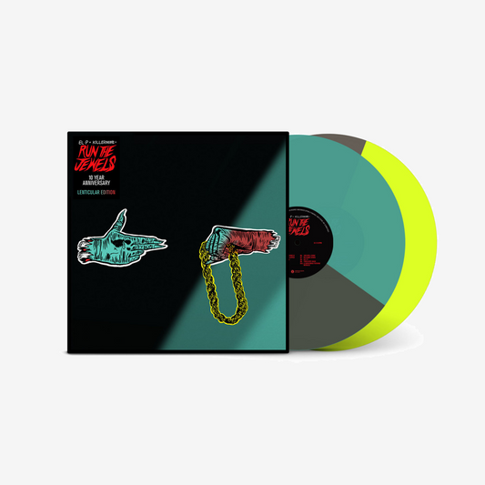Run The Jewels 10th Anniversary Deluxe Vinyl Record 2LP (Lenticular Cover)